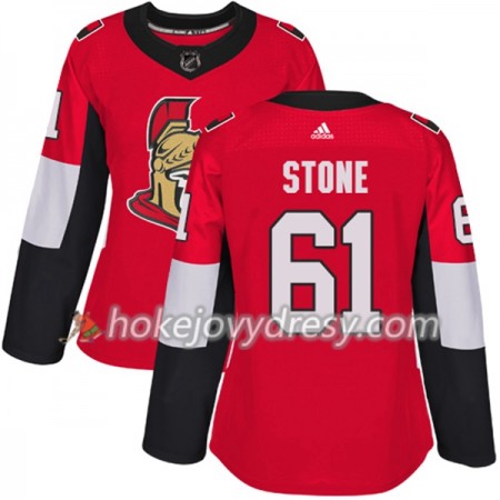 Dámské Hokejový Dres Ottawa Senators Mark Stone 61 Červená 2017-2018 Adidas Authentic